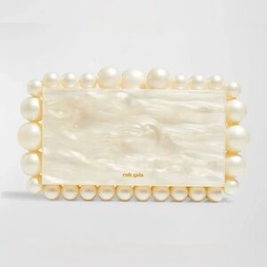 Cult Gaia Women’s Eos Ivory Pearl Clutch